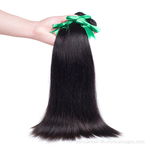 Wholesale China Vendors Indian Human Hair Extension Cuticle Aligned Hair Bundles